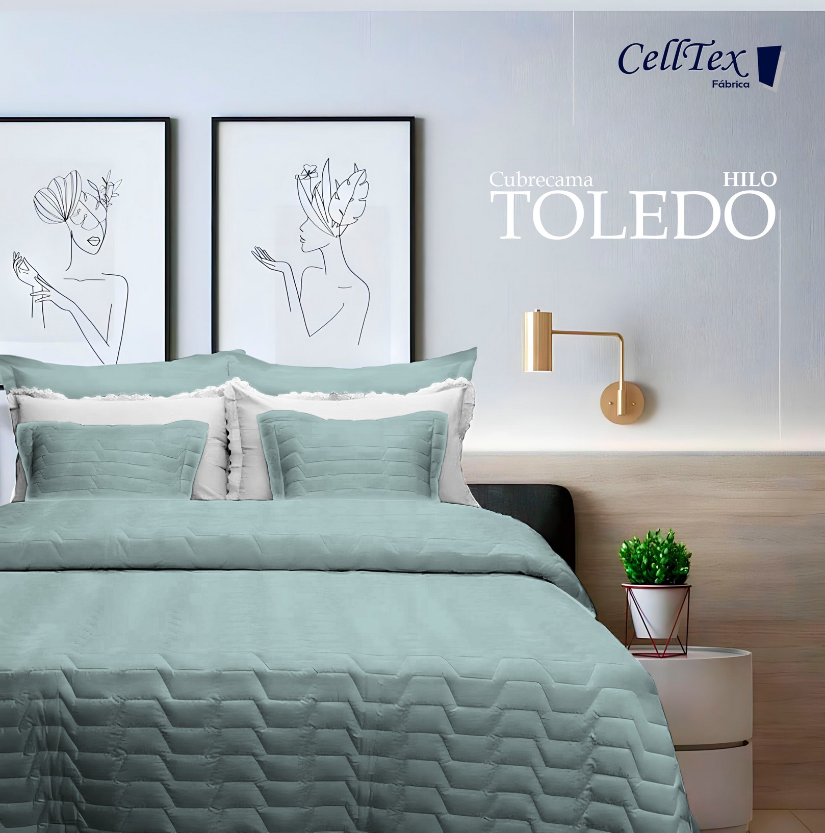 Cubrecama Toledo Hilo