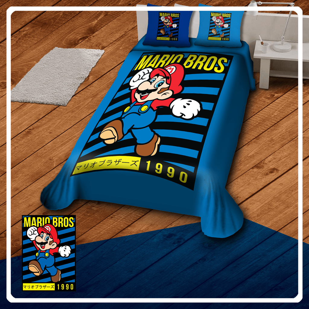 Edredones Mario Bros